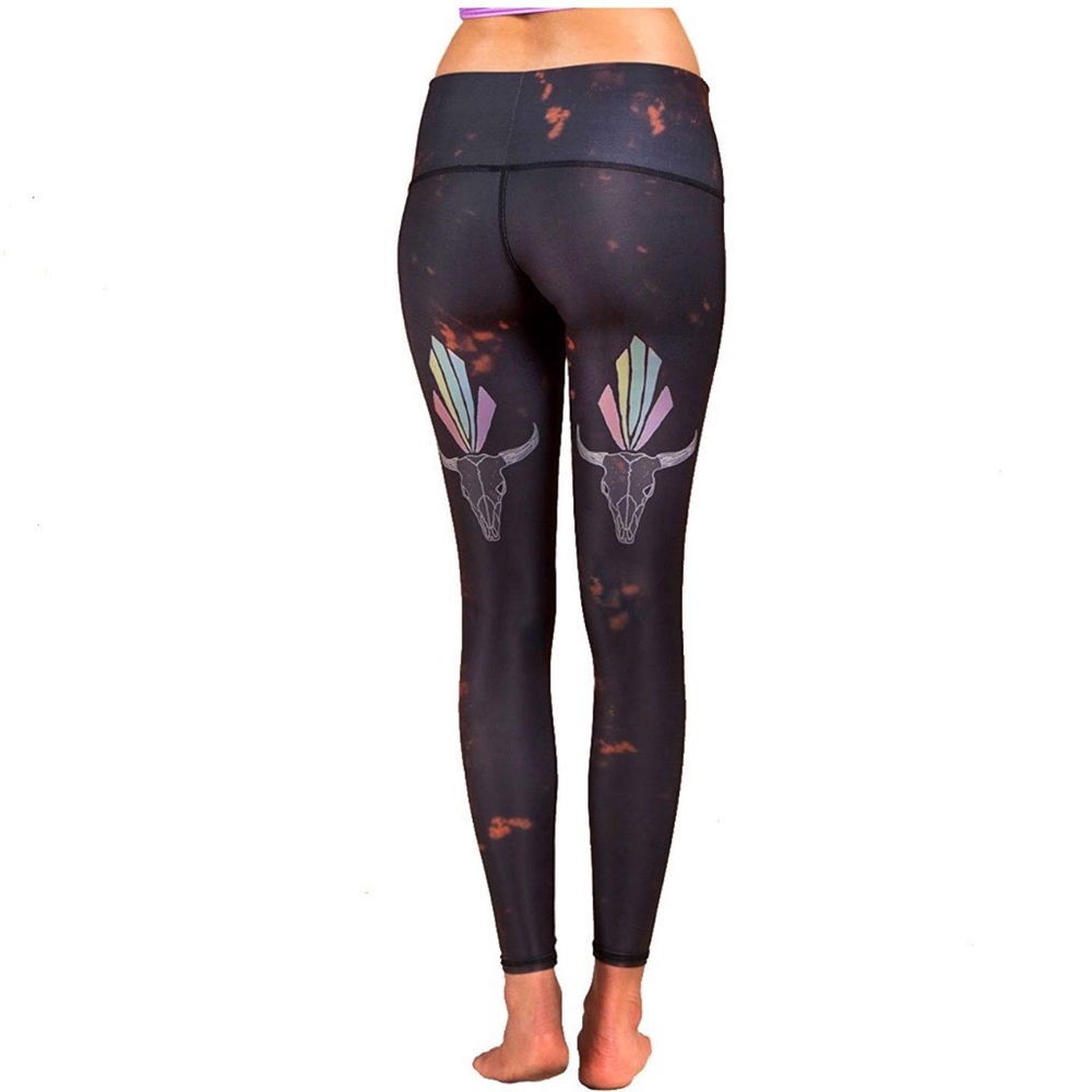 Teeki leggings buffalo princess Print NWT